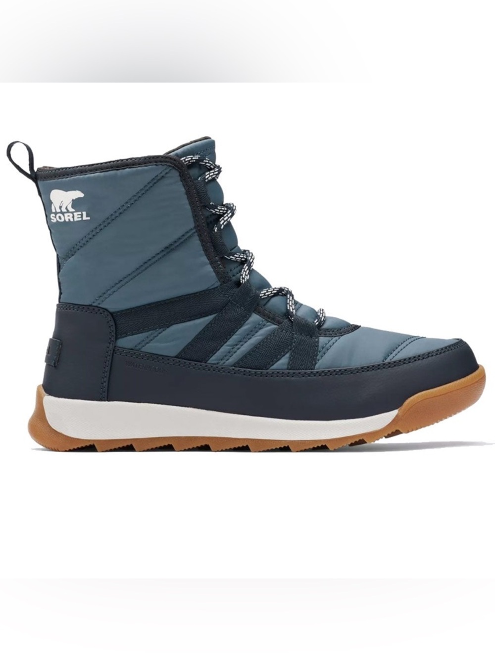 Sorel Whitney II Short Waterproof Boots in Uniform Blue